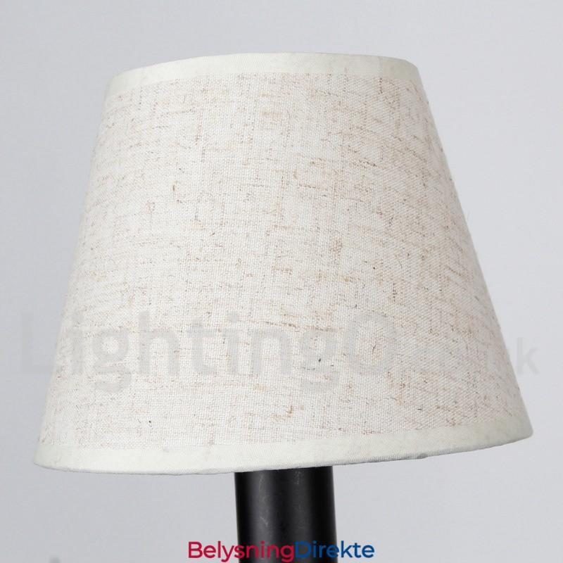 5-Lyss Rustikk Retro Svart Middelhavsstil Moderne Lysekrone Med Stearinlys