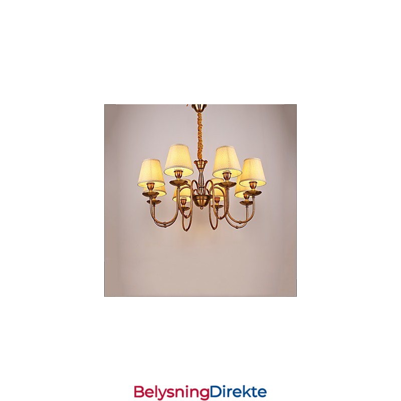 Lysekrone Moderne Samtids Metall