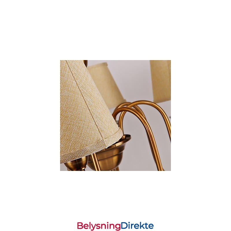 Lysekrone Moderne Samtids Metall