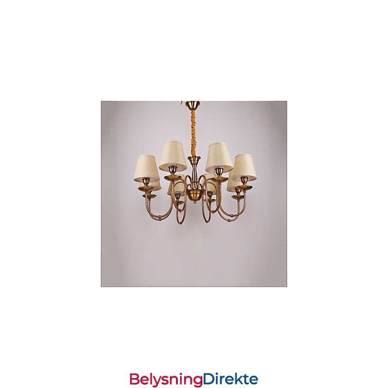 Lysekrone Moderne Samtids Metall