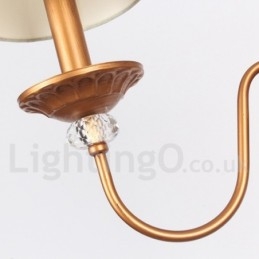 Retro Lysekrone Med 8 Lys