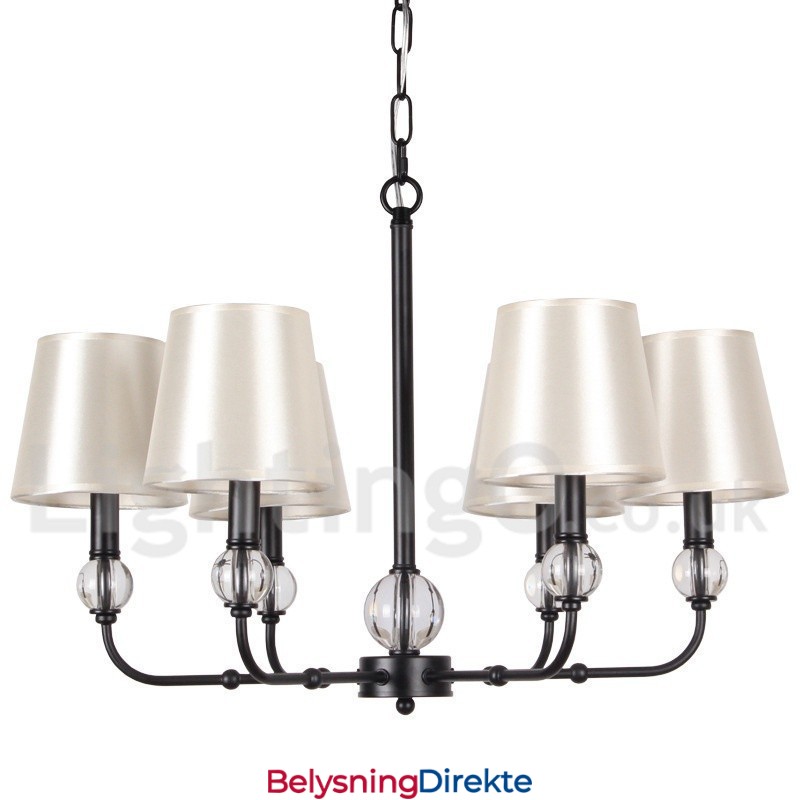 Rustikk Retro Moderne Lysekrone Med 6 Lys
