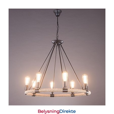 Anheng Tradisjonell Klassisk Rustikk Lodge Vintage Retro Seng Spisestue