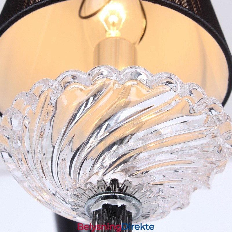 6 Lys Hvit Moderne K9 Krystall Lysekrone I Stearinlysstil