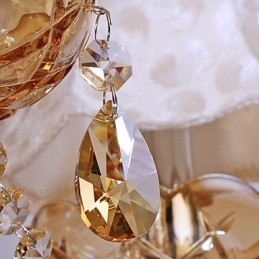 Luksuriøs Lysekrone I Europeisk Stil Med 6 Lys Og K9-Krystall