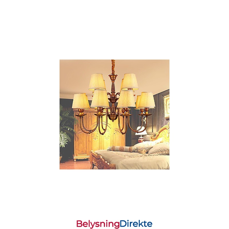 Lysekrone Moderne Samtids Metall