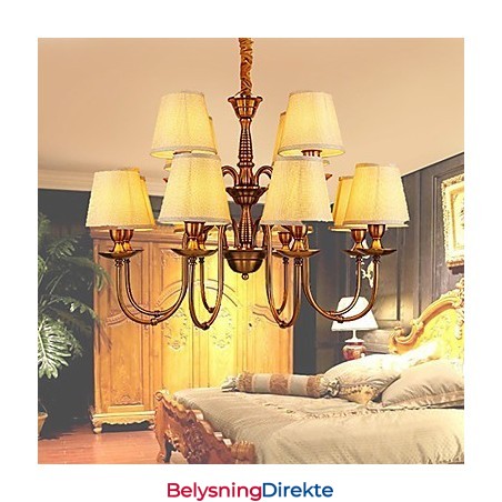 Lysekrone Moderne Samtids Metall