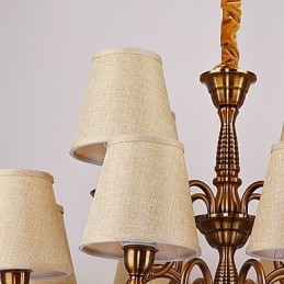 Lysekrone Moderne Samtids Metall