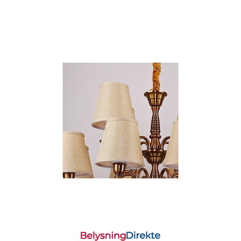 Lysekrone Moderne Samtids Metall