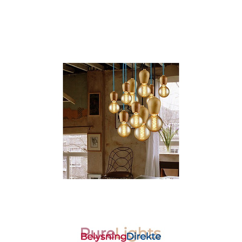 Lysekrone Mini-Stil Moderne Samtidsstil Tre Bambus