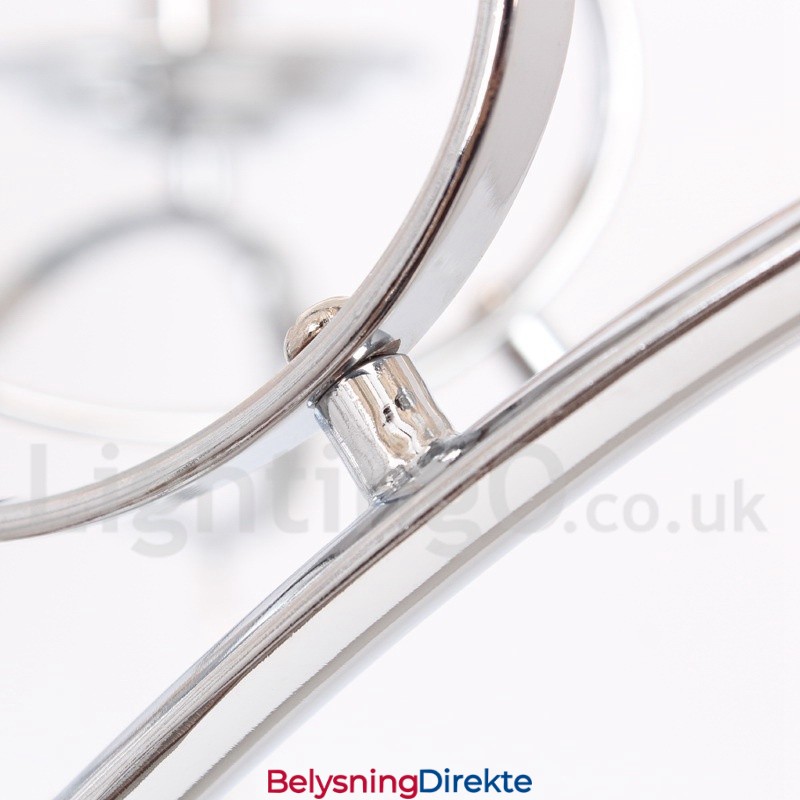 8 Lys Moderne K9 Krystall Lysekrone I Stearinlysstil