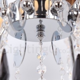 8 Lys Moderne K9 Krystall Lysekrone I Stearinlysstil