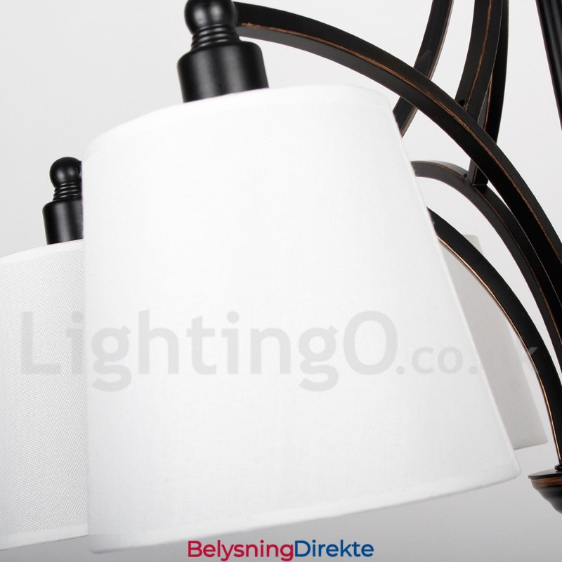 Rustikk Retro Moderne Lysekrone Med 3 Lys