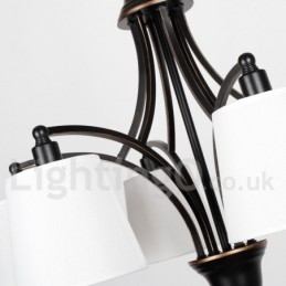 Rustikk Retro Moderne Lysekrone Med 3 Lys