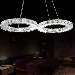 Moderne Samtids Tradisjonell Klassisk Land Krystall Metall Lysekrone