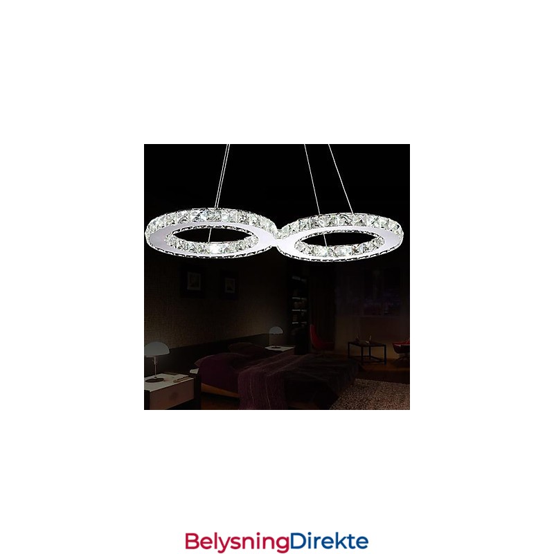 Moderne Samtids Tradisjonell Klassisk Land Krystall Metall Lysekrone