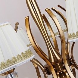 Lysekrone Moderne Samtids Metall