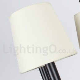 12-Lys Moderne Samtidslysekrone I Stearinlysstil