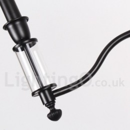 Rustikk, Svart, Retro, Moderne, Lysekrone Med 6 Lys