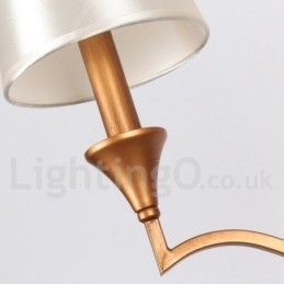 12-Lyss Lysekrone I Middelhavsstil Med Stearinlys