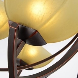 Lysekrone Med 6 Lys, Tradisjonell, Klassisk, Vintage, Metall