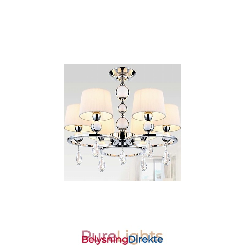 Moderne Samtidskrone I Krystall I Krom I Metall