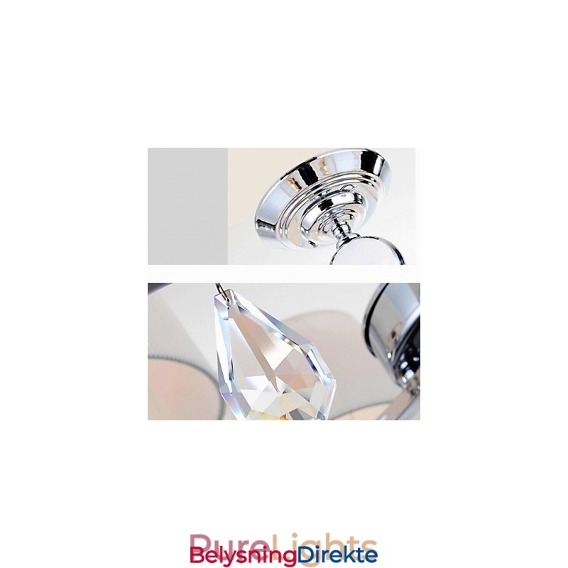 Moderne Samtidskrone I Krystall I Krom I Metall