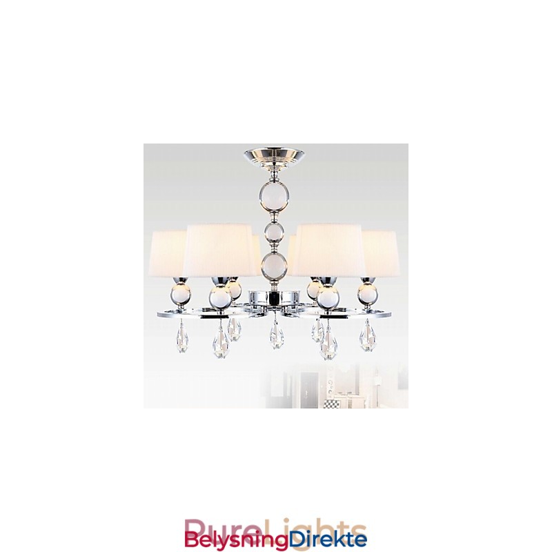 Moderne Samtidskrone I Krystall I Krom I Metall