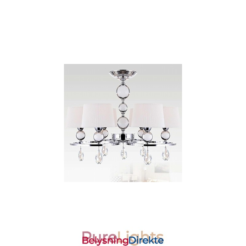 Moderne Samtidskrone I Krystall I Krom I Metall