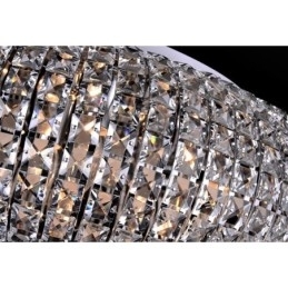 Moderne K9 Krystall Takpendellampe Innendørs Lysekrone Trommelbelysning Lamper Armaturer