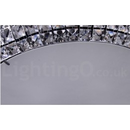 Moderne K9 Krystall Takpendellampe Innendørs Lysekrone Trommelbelysning Lamper Armaturer