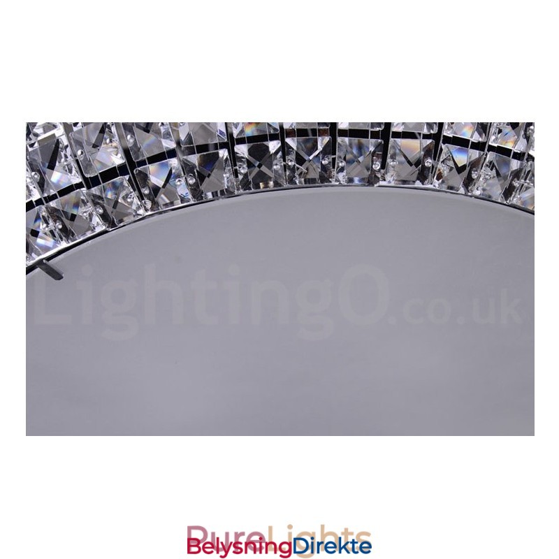 Moderne K9 Krystall Takpendellampe Innendørs Lysekrone Trommelbelysning Lamper Armaturer