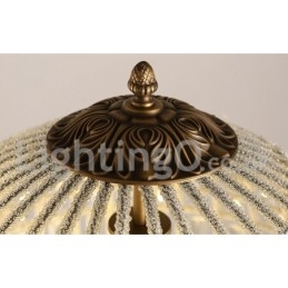 Globe Modern K9 Krystall Takpendellampe Innendørs Lysekrone Trommelbelysning Lamper Armaturer