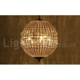 Globe Modern K9 Krystall Takpendellampe Innendørs Lysekrone Belysning Lamper Armaturer