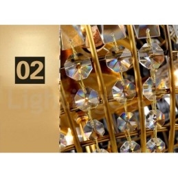 Globe Modern K9 Krystall Takpendellampe Innendørs Lysekrone Belysning Lamper Armaturer