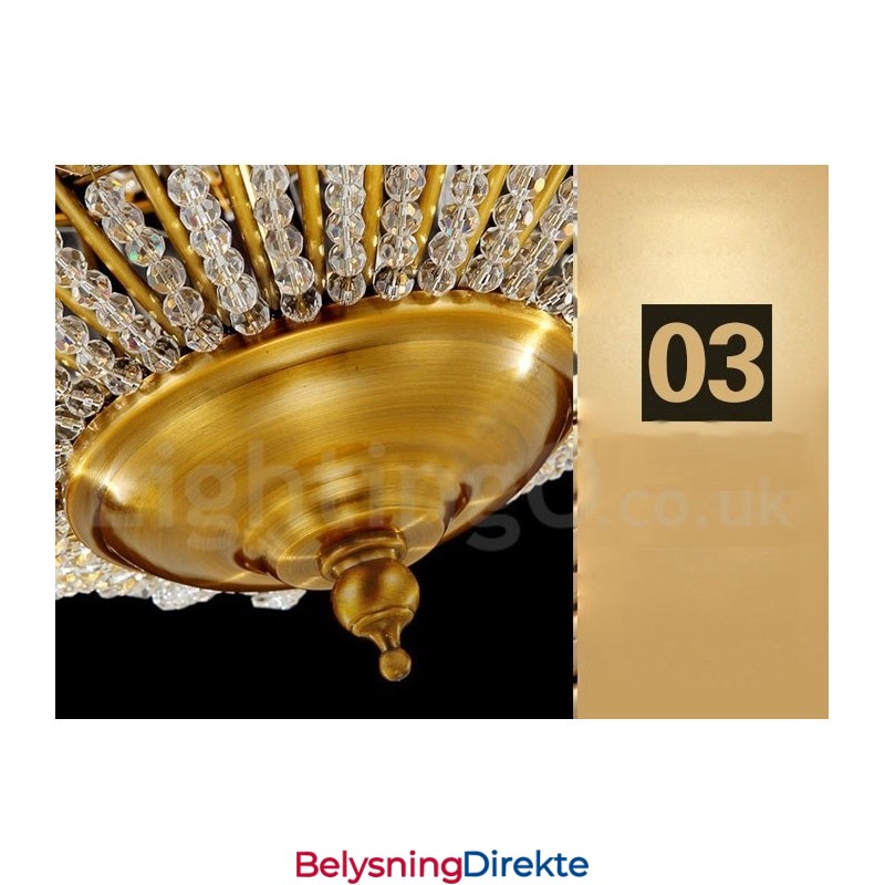 Globe Modern K9 Krystall Takpendellampe Innendørs Lysekrone Belysning Lamper Armaturer