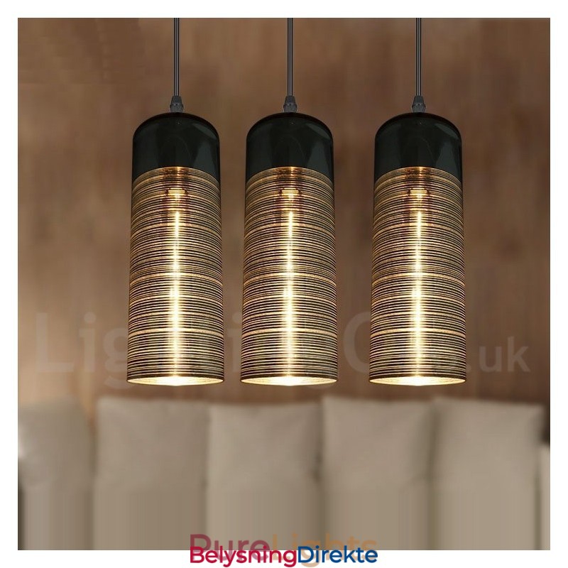 Europeisk Glass Pendellampe Lounge Pendellampe