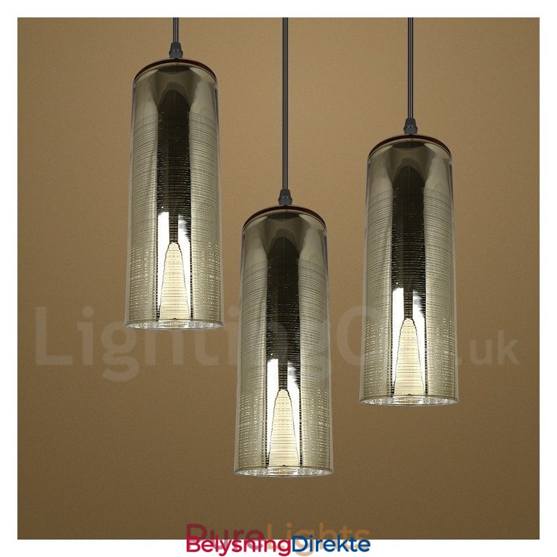 Europeisk Glass Pendellampe Lounge Pendellampe