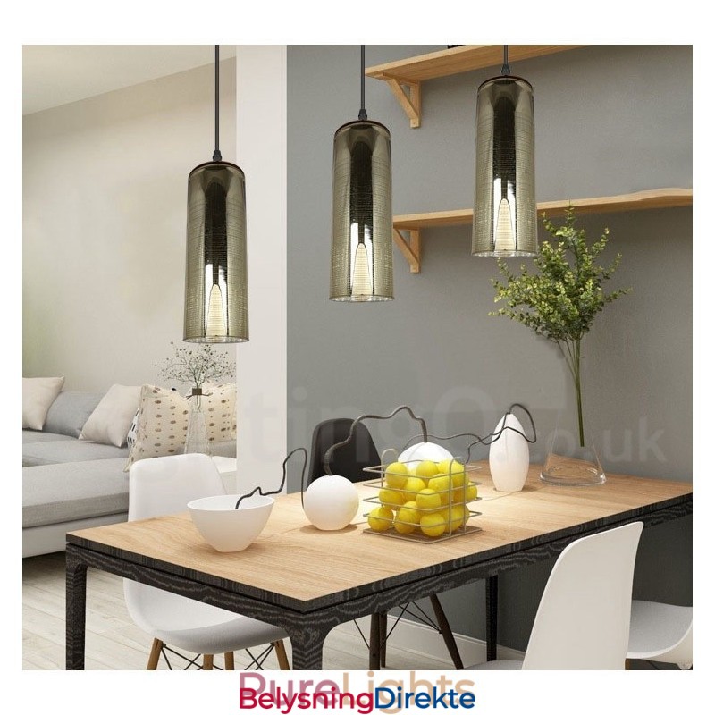 Europeisk Glass Pendellampe Lounge Pendellampe