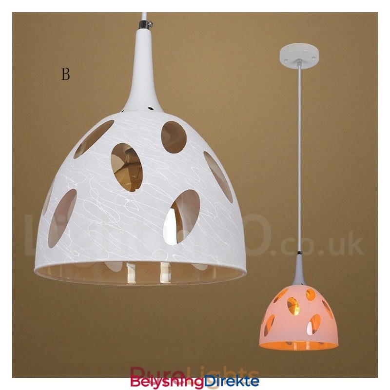 Moderne Og Moderne Lounge-Pendellampe I Glass