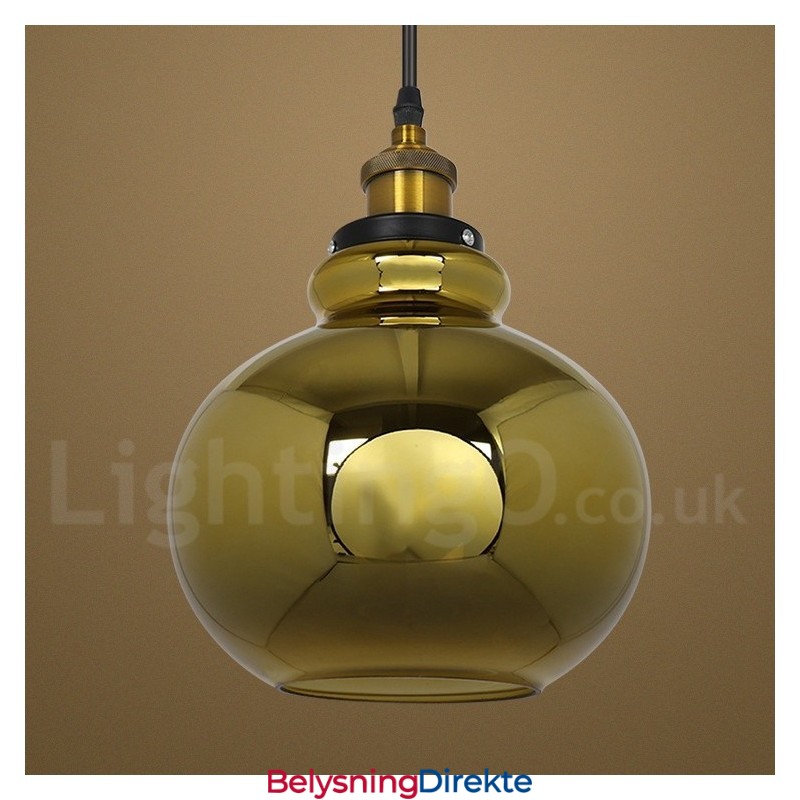 Europeisk Glass Pendellampe