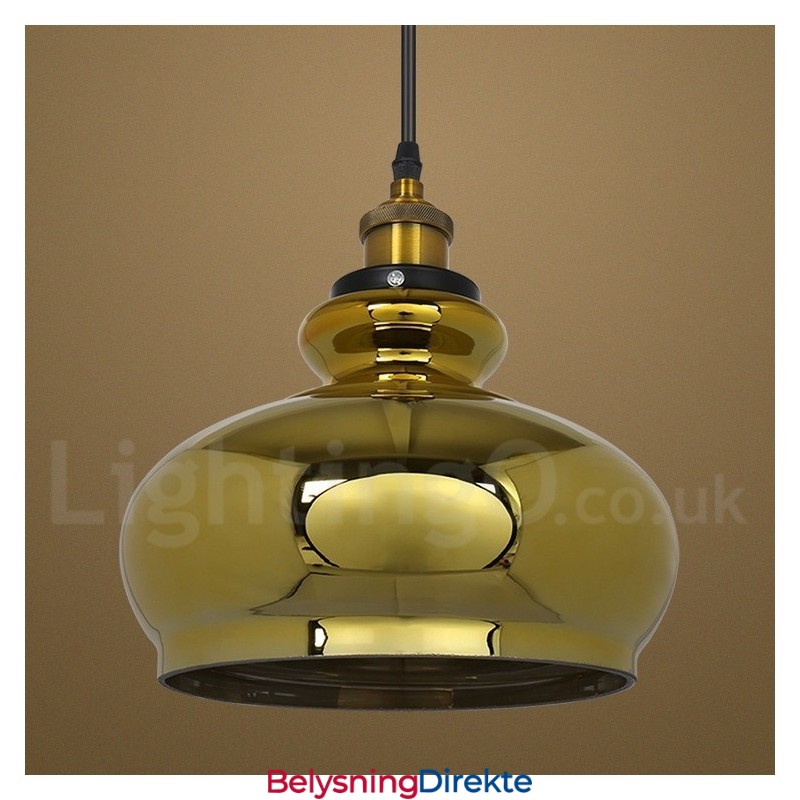 Europeisk Glass Pendellampe