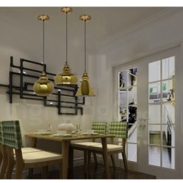 Europeisk Glass Pendellampe