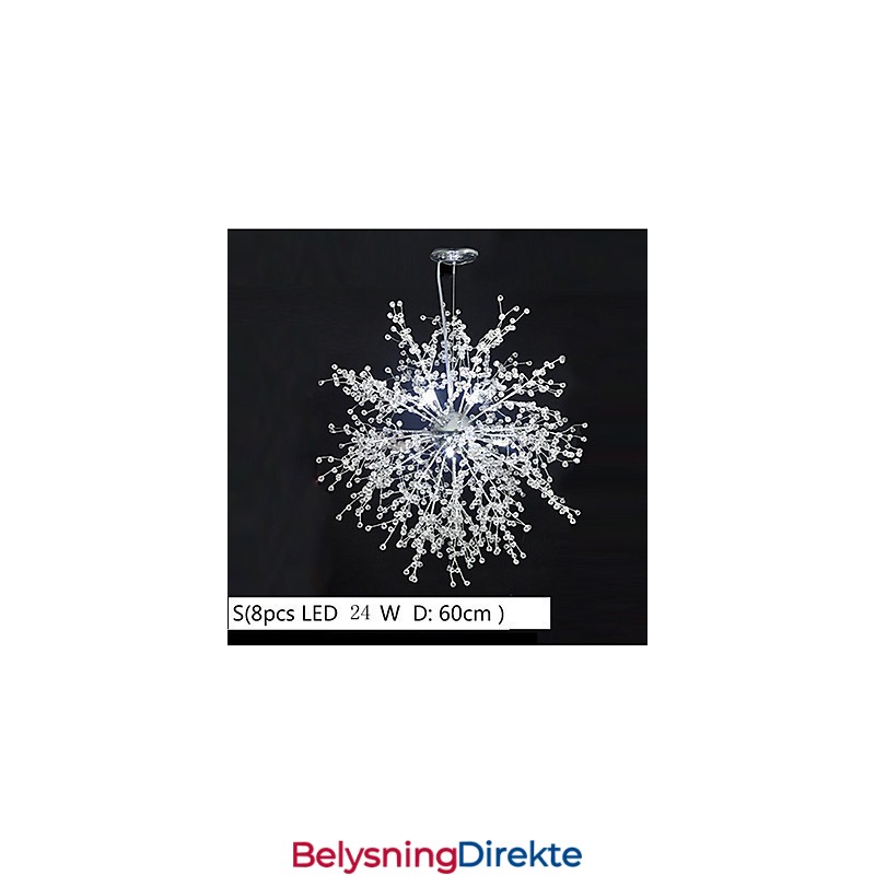 Fyrverkeri-Anhengslampe I Rustfritt Stål, Løvetann