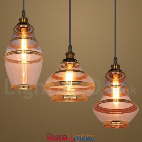 Bar Lounge Europeisk Glass Pendellampe