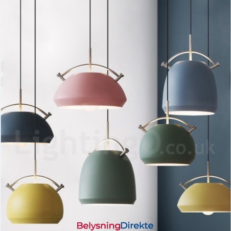 1 Lys Nordisk Stil Moderne Samtidskunstnerisk Kafé Pendellampe