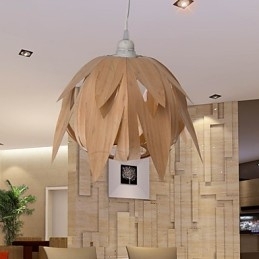 Vintage Kreativ Hjemmebur Fugl Bambus Lysekrone