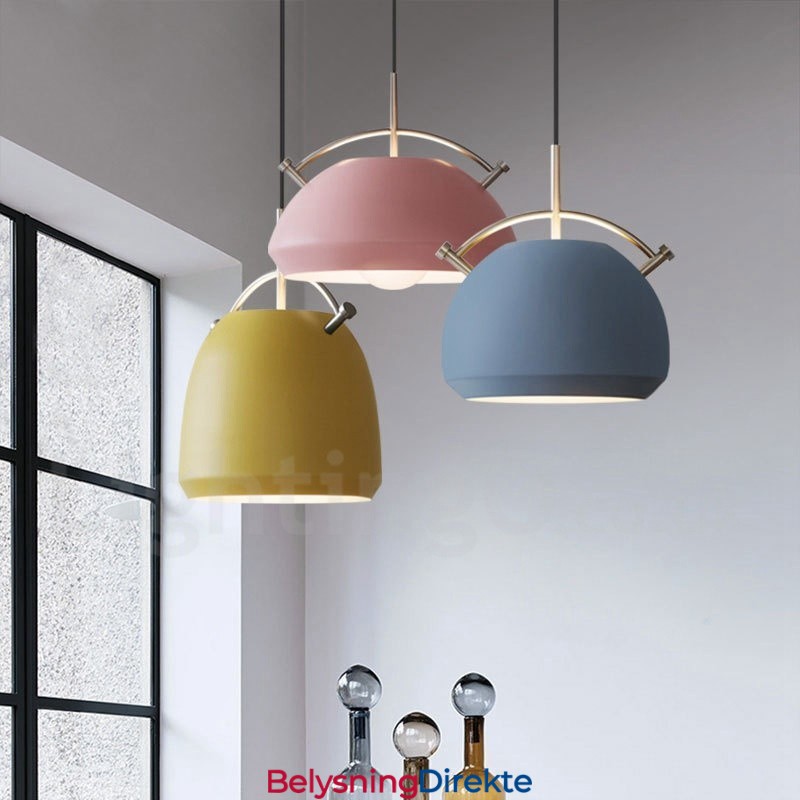 1 Lys Nordisk Stil Moderne Samtidskunstnerisk Kafé Pendellampe