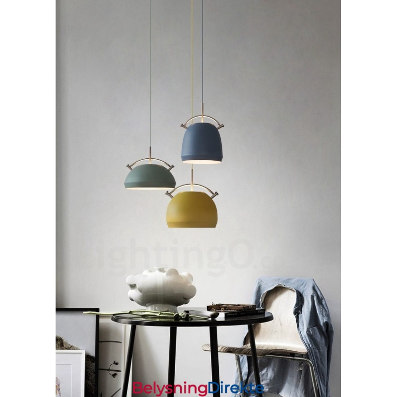 1 Lys Nordisk Stil Moderne Samtidskunstnerisk Kafé Pendellampe