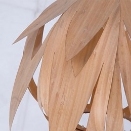 Vintage Kreativ Hjemmebur Fugl Bambus Lysekrone